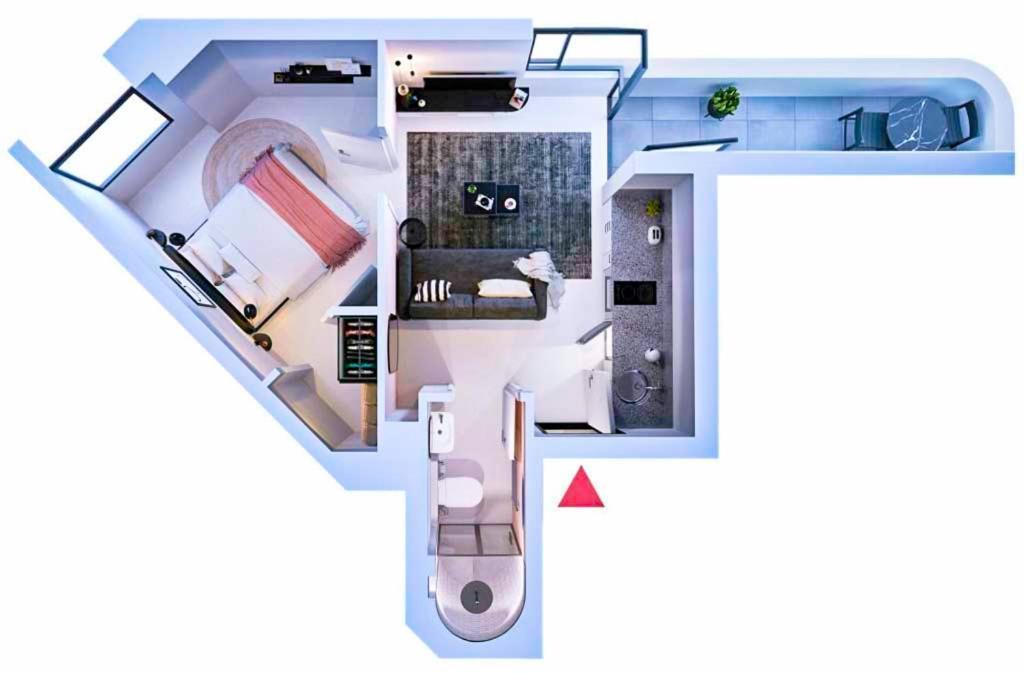 Flamingo Sea Point Sea View Luxury Best Position 1 Bedroom Apartment Queen Size Bed & Inverter For Tv Cape Town Ngoại thất bức ảnh