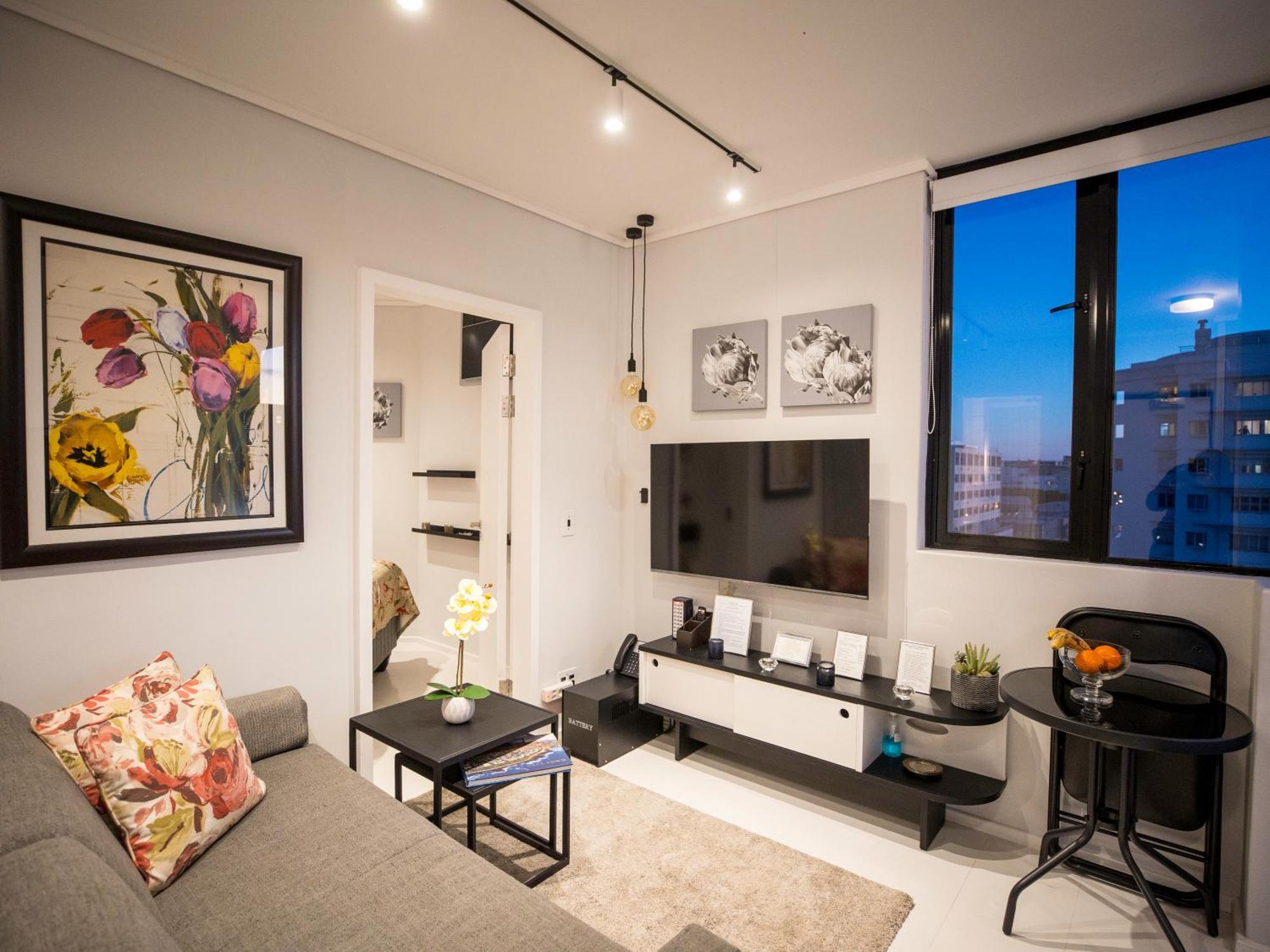 Flamingo Sea Point Sea View Luxury Best Position 1 Bedroom Apartment Queen Size Bed & Inverter For Tv Cape Town Ngoại thất bức ảnh